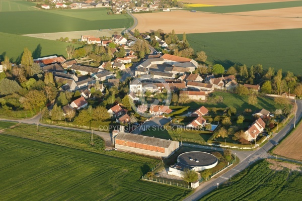 Bretonville Boinville-le-Gaillard vue du ciel