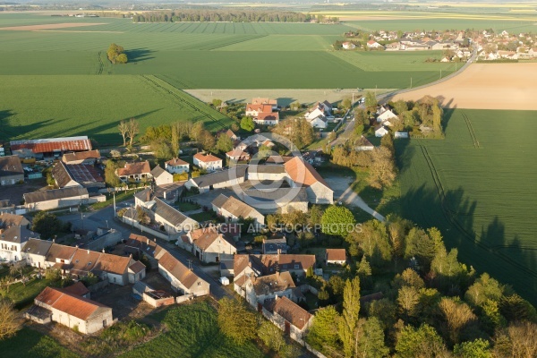 Bretonville Boinville-le-Gaillard vue du ciel