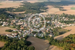 Brières-les-Scellés vue du ciel