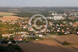 Brières-les-Scellés vue du ciel