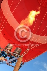 Bruleur gaz de montgolfière