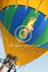 Bruleur gaz de montgolfière