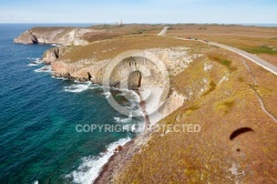 Cap Frehel,  Plévenon vue du ciel