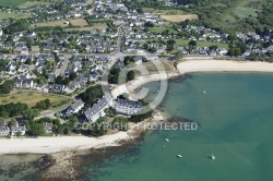 Carnac  Plage de Beaumer et du Men Du  - Golfe du Morbihan 56