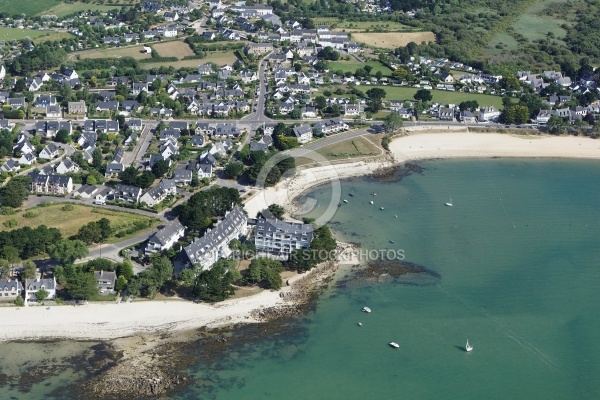 Carnac  Plage de Beaumer et du Men Du  - Golfe du Morbihan 56