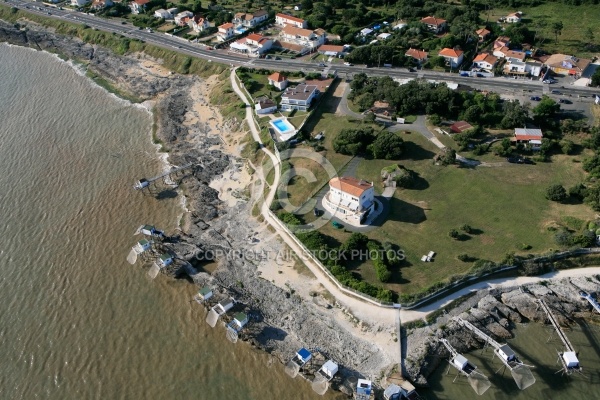 Carrelets, corniche de Saint-Palais-sur-mer 17