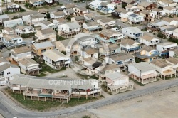 Chalets sur pilotis de Guissan-Plage