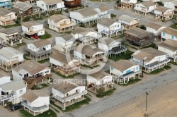 Chalets sur pilotis de Guissan-Plage