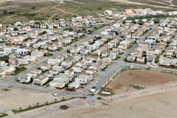 Chalets sur pilotis de Guissan-Plage