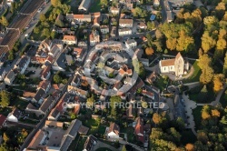 Chamarande vue du ciel