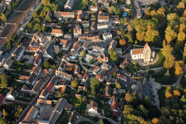 Chamarande vue du ciel