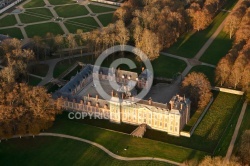 Château de Chamarande vue du ciel