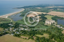 Château de Suscinio vue du ciel