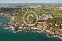 Château-d Olonne vue du ciel