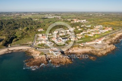 Château-d Olonne vue du ciel