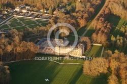 Château de Chamarande vue du ciel