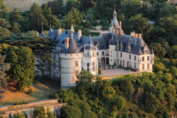 Château de Chaumont vu du ciel