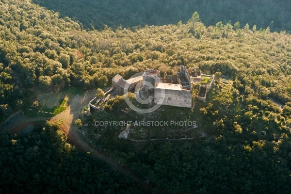 Château de Montalet, Les cévènnes vue du ciel