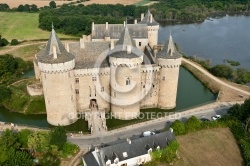 Château de Suscinio vue du ciel Château de Suscinio vue du ciel