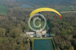 Château du Marais vu du du ciel 91