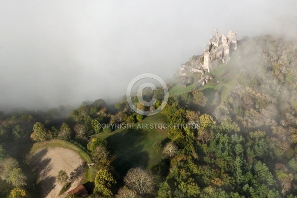 Château Rocher vue du ciel