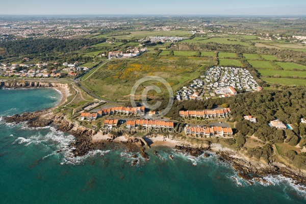 Château-d Olonne vue du ciel