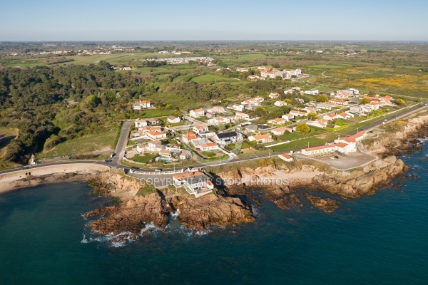 Château-d Olonne vue du ciel