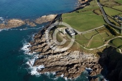 Cénotaphe de la Pointe de St-Mathieu vue du ciel