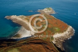 Comlech de Kermorvan,  Le conquet vue du ciel