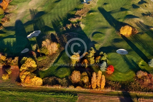 Courson-Monteloup golf  vue du ciel