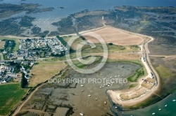 Damgan vue du ciel Morbihan