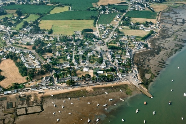 Damgan vue du ciel Morbihan