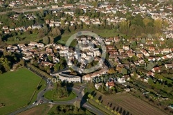 Dourdan  vue du ciel