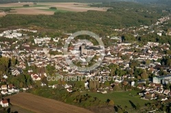 Dourdan île-de-France vue du ciel