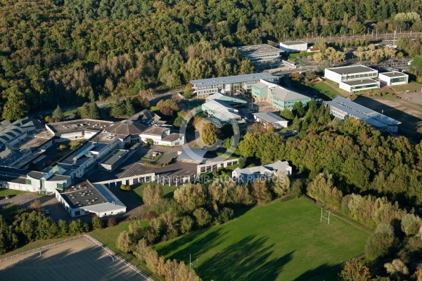 Dourdan RER La Forêt vue du ciel