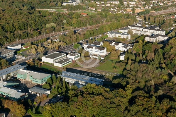 Dourdan RER La Forêt vue du ciel