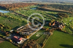 Dourdan vue du ciel