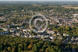 Dourdan île-de-France vue du ciel