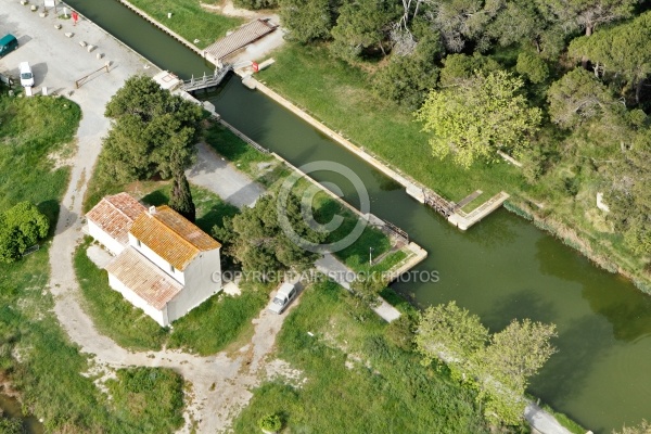 Ecluse de Sainte Lucie, canal de la Robine