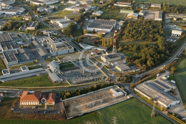 Epernon sites industriels vue du ciel