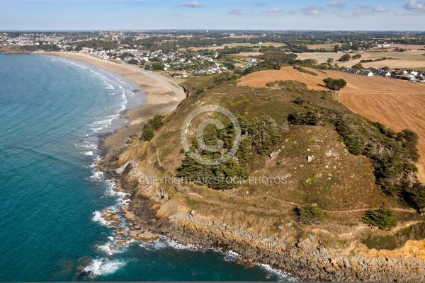 Erquy vue du ciel