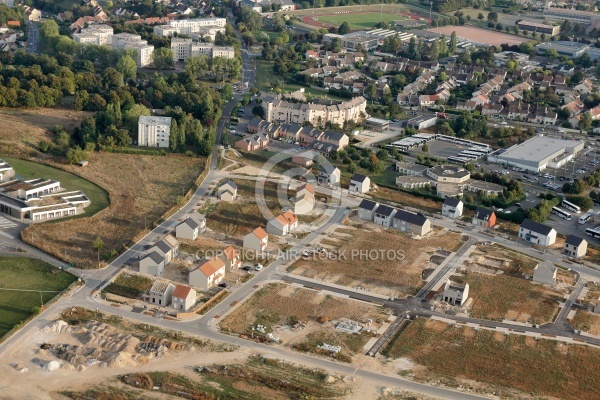 Etampes vue du ciel