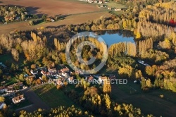 Etang de Malassis, Breuillet 91 vue du ciel