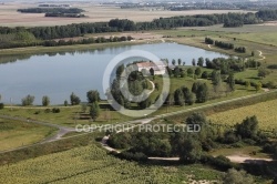 Etang vue du ciel , Suèvres 41500