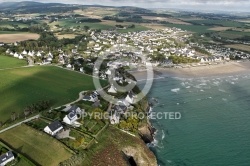 Falaises de Pentrez vue du ciel , Finistère