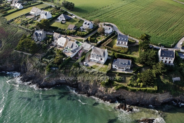 Falaises de Pentrez vue du ciel , Finistère