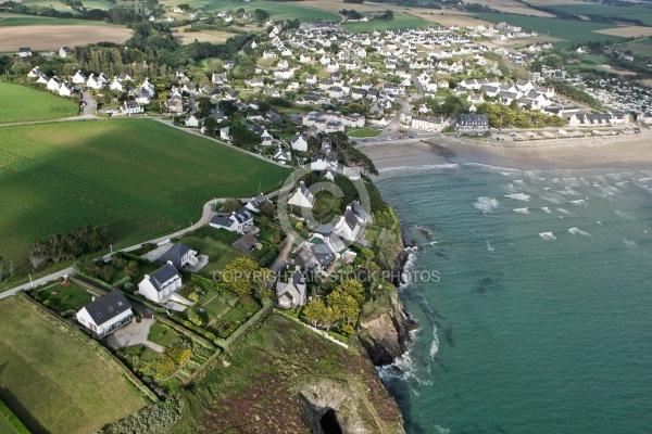 Falaises de Pentrez vue du ciel , Finistère