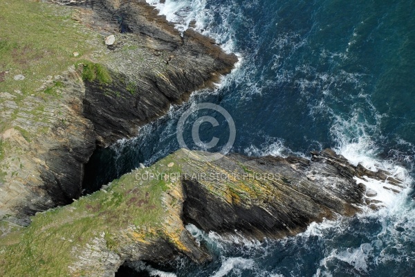 Falaises de Ty Mark, Plomodiern Finistère