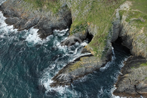 Falaises de Ty Mark, Plomodiern Finistère