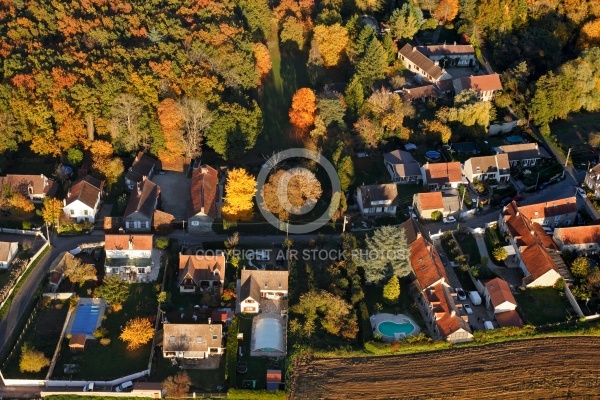 Fontenay-Lés-Briis Arpenty vue du ciel